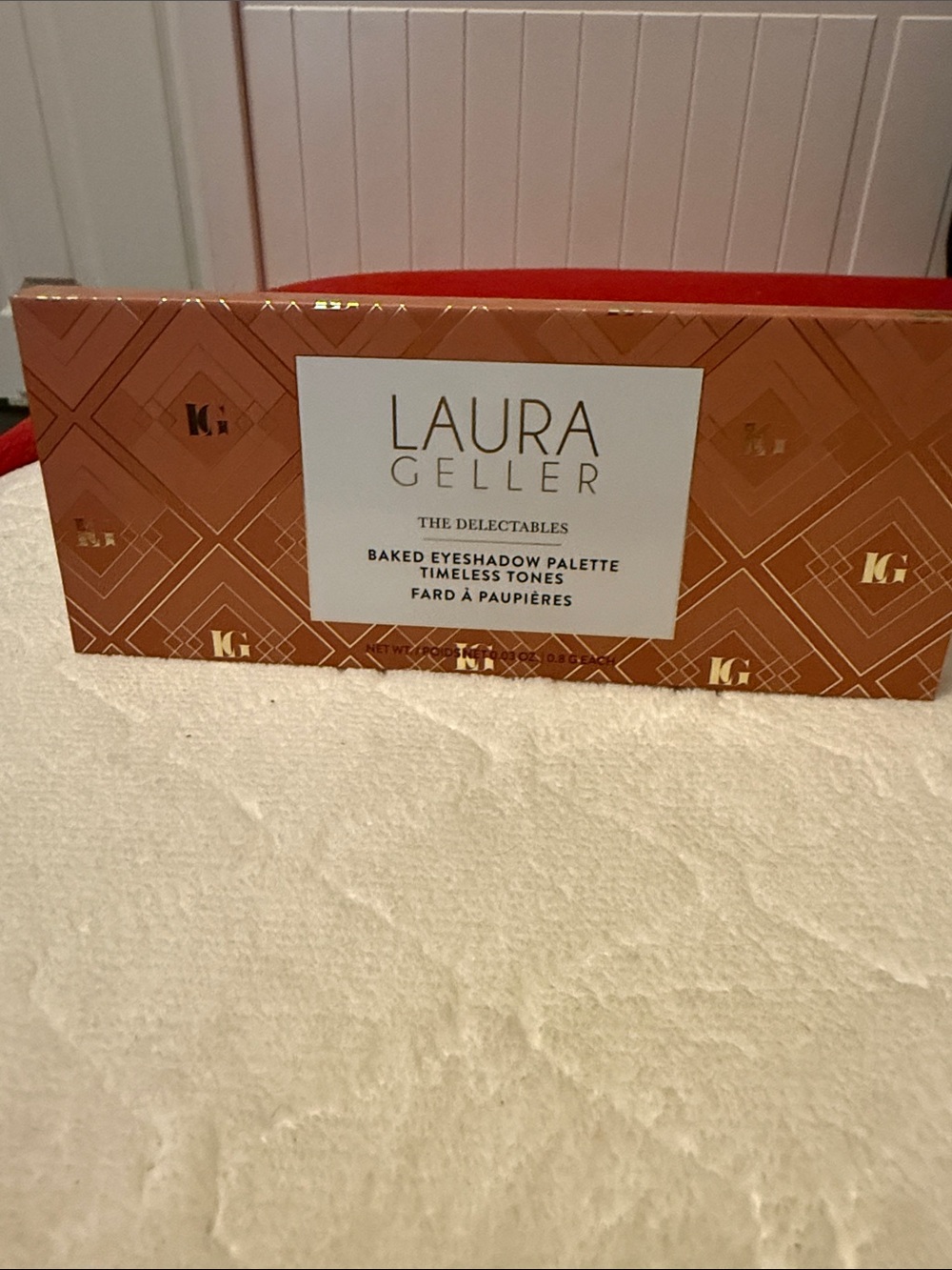 Laura Geller Baked Eyeshadow Palette in Copper Brown & Gold